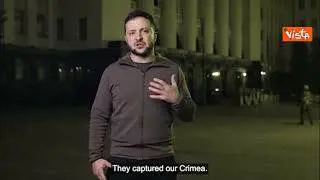 Zelensky: "Negli ultimi otto anni russi hanno ucciso 14mila ucraini"