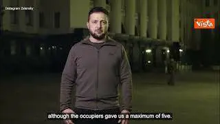 Zelensky: "Abbiamo resistito 50 giorni, ce ne davano 5"
