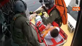 Passeggero di una nave da crociera ha un malore, salvato dalla Guardia Costiera