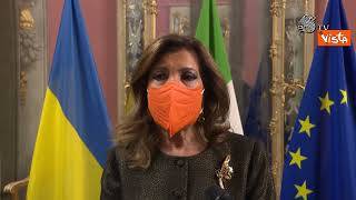 Casellati incontra il sindaco di Melitopol: "Grande testimonianza di resistenza. Lavoriamo per pace"