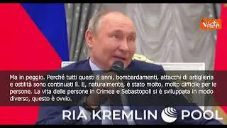 Putin a una bambina di Lugansk: "Scopo operazione è aiutare persone del Donbass"