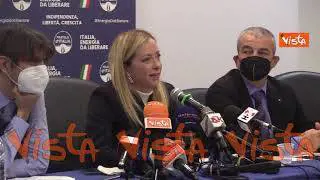 Meloni: "Salvini? Non lo sento dal giorno dell'elezione di Mattarella"