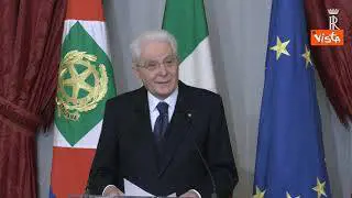 Mattarella: "C'è chi prova disinteresse per sorti Ucraina"