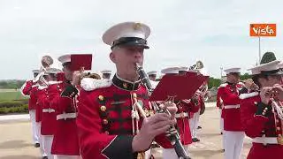 Il Primo Ministro ucraino Šmihal' al Pentagono, le immagini