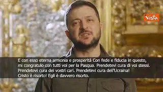 Zelensky: "A Pasqua chiediamo a Dio la grazia della pace"