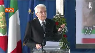25 Aprile, Mattarella: "Superficiale dire che Sud fu attendista"
