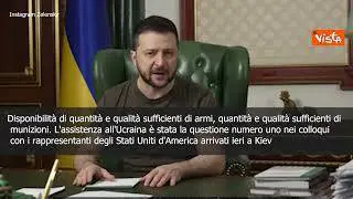 Zelensky: "Incontro con Blinken durato oltre tre ore"