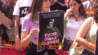 Dalla Palestina alla Cina, le bandiere alla manifestazione Anpi per il 25 aprile a Roma