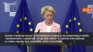 SOTTOTITOLI Stop gas russo a Polonia e Bulgaria, von der Leyen: "Provocazione, risposta immediata"