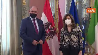 Casellati incontra Wolfgang Sobotka, Presidente del Consiglio nazionale dell'Austria