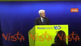 Mattarella: "Grazie ai lavoratori di Poste italiane. La Repubblica vi è riconoscente"