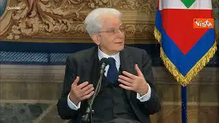 Mattarella: "Tema del futuro è globale, guai a pensarlo solo nell'orto di casa propria"