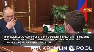 Putin propone una "sua" Wikipedia