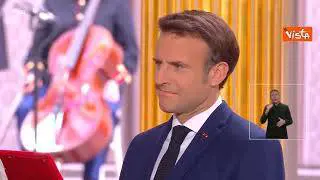 Ecco la firma del giuramento di Macron per il secondo mandato da Presidente della Francia