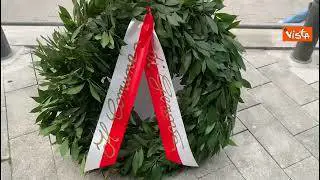 Anniversario crollo della Torre Piloti al Porto Antico di Genova, la cerimonia di commemorazione