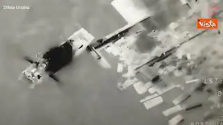 L'attacco dell'aviazione ucraina colpisce strutture russe sull'Isola dei Serpenti nel Mar Nero