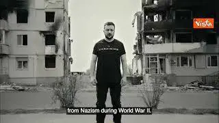 Il video in bianco e nero di Zelensky per l'anniversario della fine della Seconda Guerra Mondiale