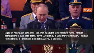 Putin ai soldati: "In Donbass combattete per la patria e per il suo futuro"