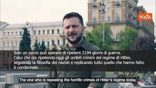 Zelensky: "Putin come Hitler, perderà tutto"