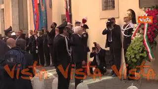 Anniversario uccisione Moro, Mattarella depone una corona di fiori in Via Caetani a Roma