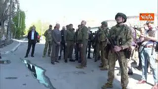 Ucraina, il presidente del Consiglio Ue Michel visita a sorpresa a Odessa