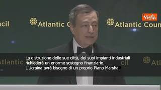 Draghi: "Occorre piano Marshall per ricostruzione Ucraina"
