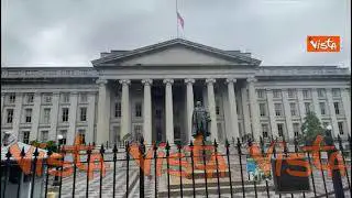 Covid, un milione di morti negli Usa. Bandiere americane a mezz'asta in segno di lutto nel Paese