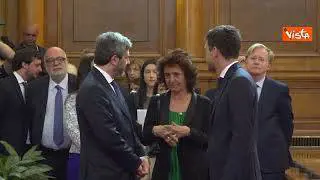 Il Presidente della Camera Fico a Sofia visita il Parlamento bulgaro