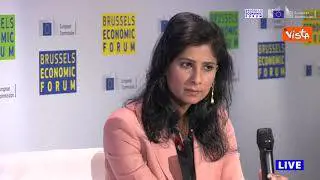 Gentiloni: "Guerra non giustifica stesso livello aiuti Covid, Governi adottino misure più mirate"