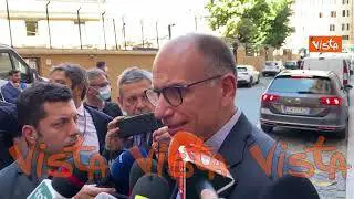 Ucraina, Letta: "Parole Draghi giuste, le sosteniamo e sottoscriviamo"
