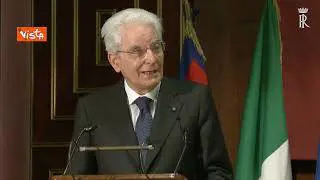 Ucraina, Mattarella: "Non chiudere gli occhi, libertà non è piena se altri ne sono privi"