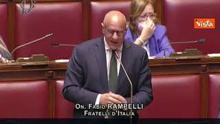 Dl Ucraina bis, Rampelli: "Questo è Governo di giullari, nel senso etimologico del temine"