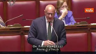 Dl Ucraina bis, Rampelli: "Questo è Governo di giullari, nel senso etimologico del temine"