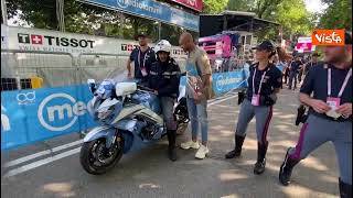 Giro d'Italia, Marcell Jacobs alla tappa di Torino
