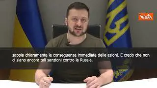 Zelensky: "Serve embargo su petrolio russo"