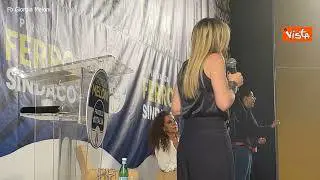 Meloni: "Problema del Mezzogiorno non si risolve con Reddito di cittadinanza"