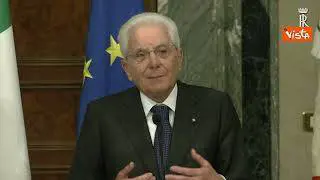 Ucraina, Mattarella: "Continuare con pressione su Russia affinchè si arrivi a cessate il fuoco"