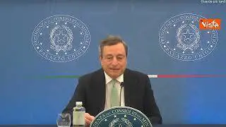Draghi: "Telefonata Putin iniziativa che sentivo di prendere. Speriamo"
