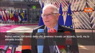 SOTTOTITOLI Borrell: "Trovato accordo su embargo petrolio russo"