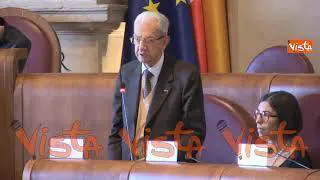 Addio al presidente onorario dell'Anpi Smuraglia, eccolo al Campidoglio nel 2017