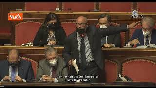 De Bertoldi (FdI) : "Giovani devono imparare cos'è sacrificio, non fare parassiti con RdC"