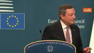 Draghi lapsus sull'embargo: "Ho detto gas invece di petrolio, Giuliano mi faceva le facce.."