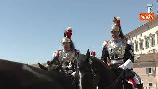 2 giugno, cambio della guardia al Quirinale sulle note di "Nessun dorma"