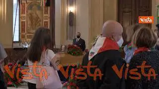 Funerali Smuraglia a Milano, ecco l’apertura della Camera ardente del presidente onorario di Anpi
