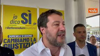 Salvini: "Impegno per la pace continua, dialogo aperto con tutti"