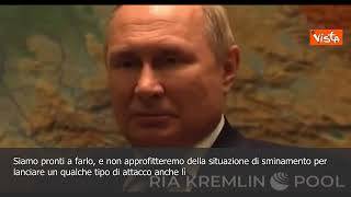 SOTTOTITOLI Putin: "Garantiremo passaggio grano ucraino e non faremo attacchi"