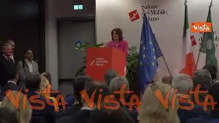 Salone del Mobile, Bonetti: Orgogliosa che ci sia una presidente donna. Paese pronto alla modernità