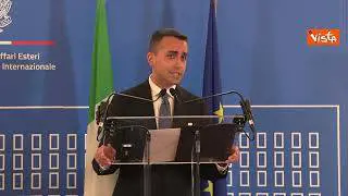 Di Maio: "Minacce Medvedev non fermano nostro tentativo di arrivare alla pace"
