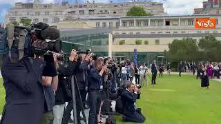 Ecco la foto di gruppo dell'Ocse con Draghi e Di Maio al centro