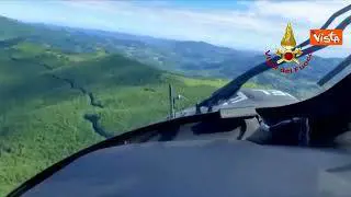 Elicottero disperso sull'Appennino tosco-emiliano, le ricerche dei Vigili del Fuoco